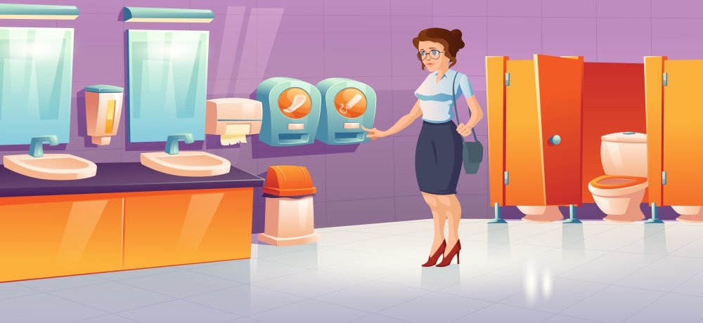 Sanitary Napkin Vending Machine